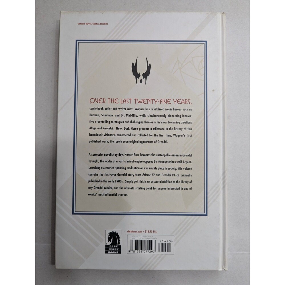 Grendel Archives by Matt Wagner (Dark Horse Comics, July 2007) Grendel #0 - Picture 3 of 12